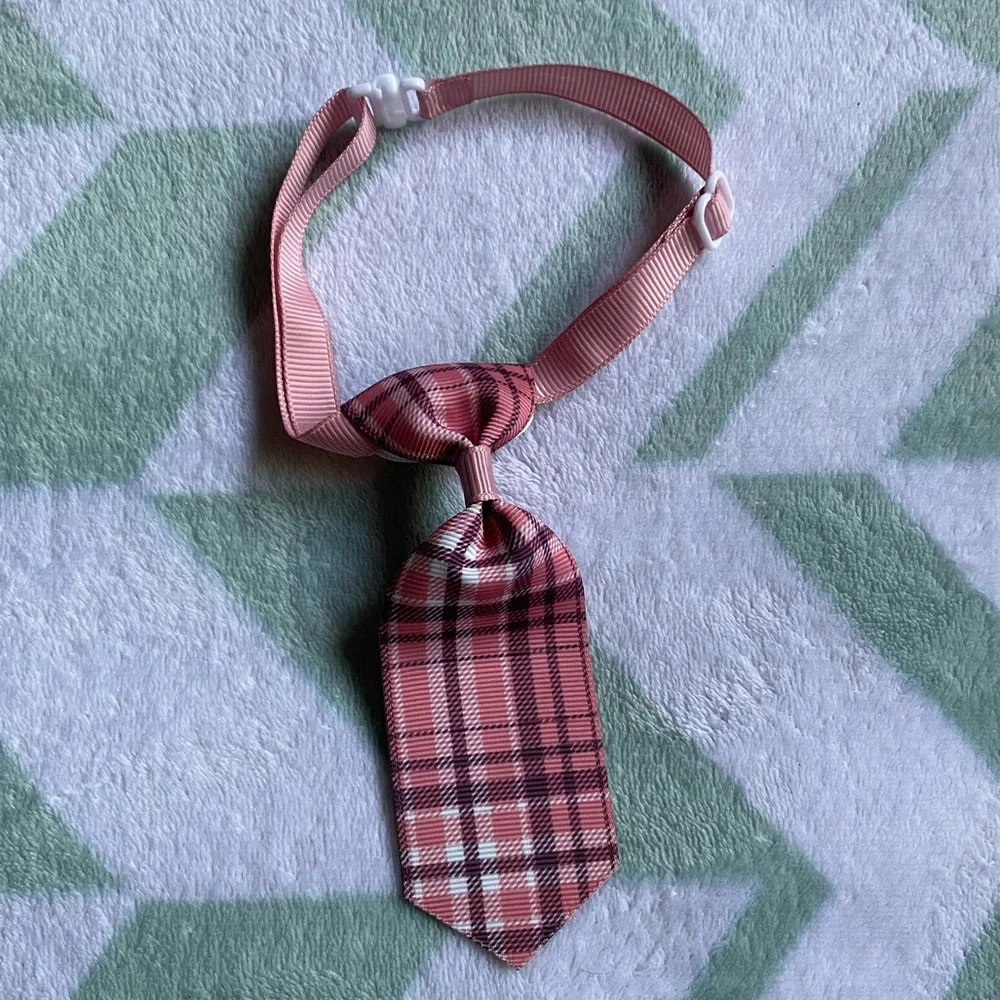 Pink pup tie - Picture 3 of 11